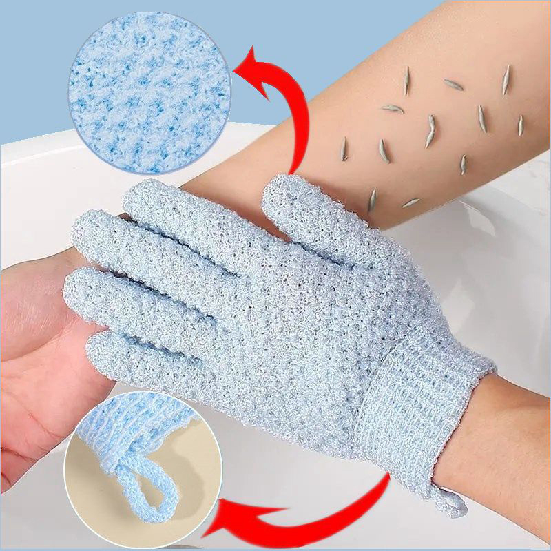 Men'S Accessories Types - Conjunto de luvas de banho esfoliantes,