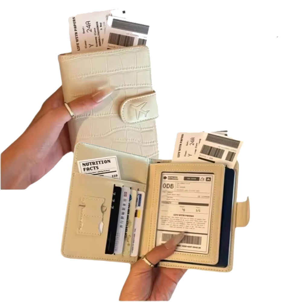 Travel Organizer Men - Capa de Passaporte em Couro PU