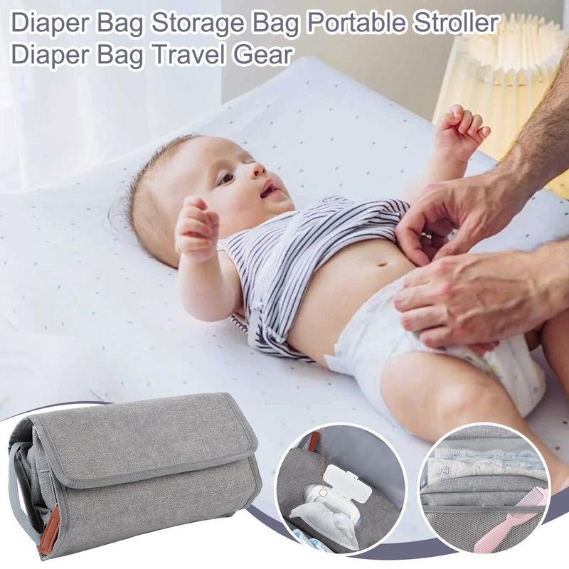 Travel Organizer Men - Pequena bolsa de fraldas dobrável portátil