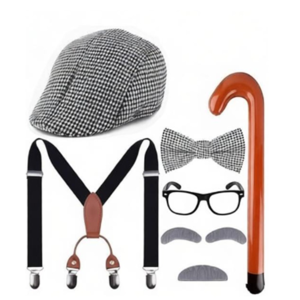 Conjunto de Fantasia de Velho  - Men'S Accessories In The 1920S avaliação e preço